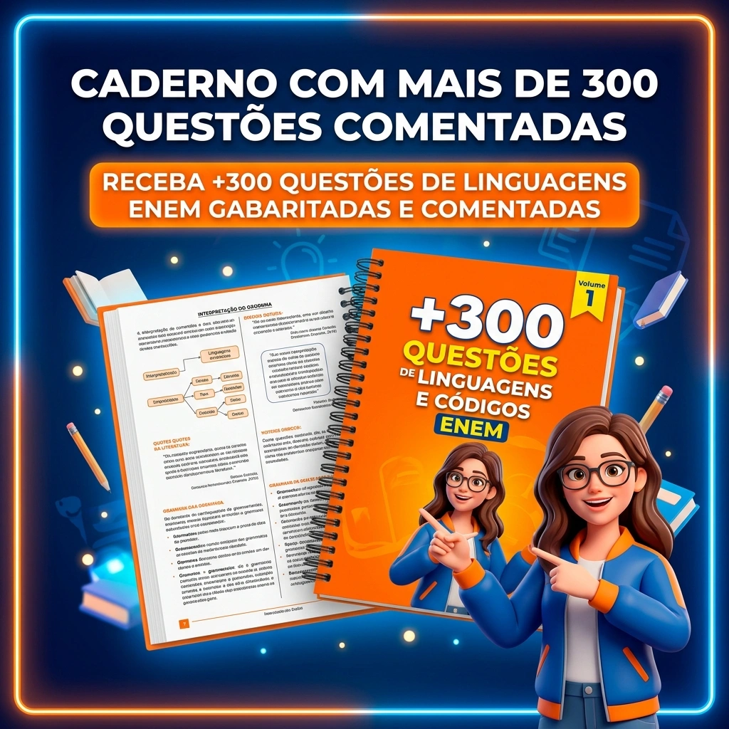 Bônus 1 - Caderno de Questões Português e Linguagens Comentadas
